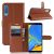 Чехол-книжка Deexe Wallet Style для Samsung Galaxy A7 2018 (A750) - Brown