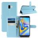 Чехол-книжка Deexe Wallet Style для Samsung Galaxy J6+ (J610) - Light Blue. Фото 1 из 6