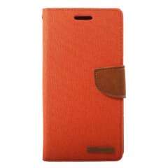 Чехол-книжка MERCURY Canvas Diary для Samsung Galaxy J4 2018 (J400) - Orange