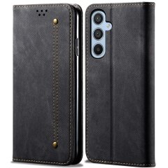 Чехол-книжка UniCase Jeans Wallet для Samsung Galaxy A05s (A057) - Black