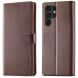 Чохол LC.IMEEKE Wallet Case для Samsung Galaxy S22 Ultra - Dark Brown