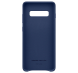 Чехол Leather Cover для Samsung Galaxy S10 Plus (G975) EF-VG975LNEGRU - Navy. Фото 4 из 4