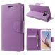 Чехол MERCURY Sonata Diary для Samsung Galaxy S6 (G920) - Purple. Фото 1 из 9