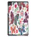 Чехол UniCase Life Style для Samsung Galaxy Tab A7 Lite (T220/T225) - Colorful Butterfly. Фото 2 из 8