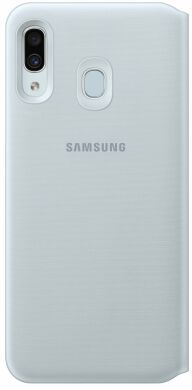 Чехол Wallet Cover для Samsung Galaxy A30 (A305) EF-WA305PWEGRU - White
