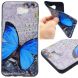 Силиконовый чехол Deexe Life Style для Samsung Galaxy J5 Prime - Blue Butterfly. Фото 1 из 5