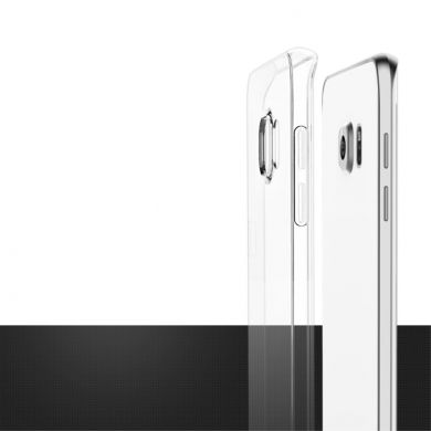 Силиконовая накладка ROCK Ultrathin TPU для Samsung Galaxy S6 edge+ (G928) - Gray