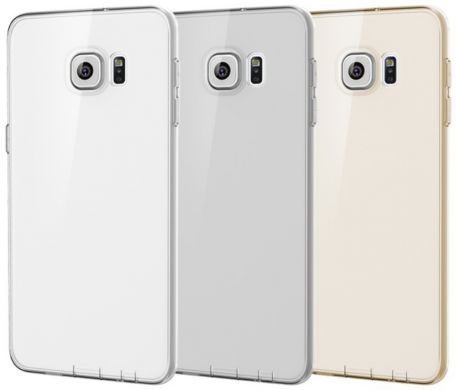Силиконовая накладка ROCK Ultrathin TPU для Samsung Galaxy S6 edge+ (G928) - Gold