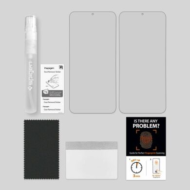 Комплект защитных пленок Spigen (SGP) Film Neo Flex HD (Front 2) для Samsung Galaxy S20 (G980)