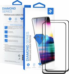 Комплект защитных стекол (2 в 1) 2E Basic Full Glue для Samsung Galaxy Note 10 Lite (N770) - Black