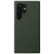 Кожаный чехол MELKCO Leather Case для Samsung Galaxy S24 Ultra (S928) - Dark Green. Фото 1 из 4