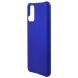 Пластиковый чехол Deexe Hard Shell для Samsung Galaxy A02s (A025) - Blue. Фото 2 из 6