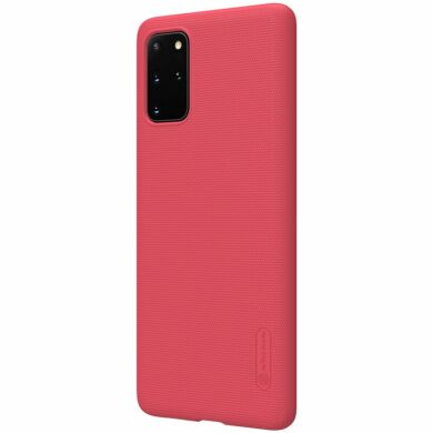 Пластиковый чехол NILLKIN Frosted Shield для Samsung Galaxy S20 Plus (G985) - Red