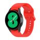 Ремешок Deexe Silicone Watchband для Samsung Galaxy Watch 4 Classic / Watch 4 - Red. Фото 3 из 10