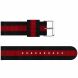 Ремешок UniCase Nylon для часов с шириной крепления 20мм - Black / Red. Фото 5 из 5