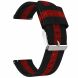 Ремешок UniCase Nylon для часов с шириной крепления 20мм - Black / Red. Фото 3 из 5