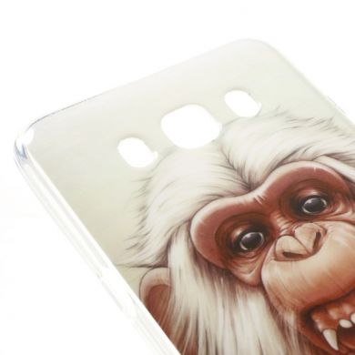 Силиконовая накладка Deexe Life Style для Samsung Galaxy J5 2016 (J510) - Angry Gorilla