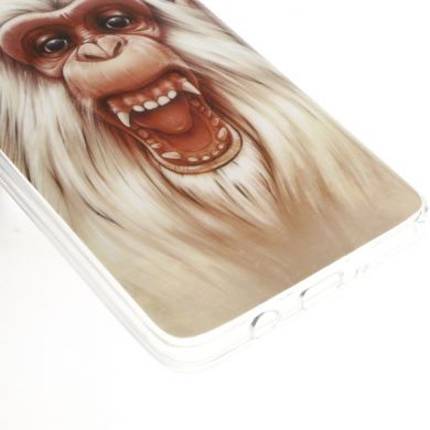 Силиконовая накладка Deexe Life Style для Samsung Galaxy J5 2016 (J510) - Angry Gorilla