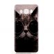 Силиконовая накладка Deexe Life Style для Samsung Galaxy J7 2016 (J710) - Cool Cat. Фото 1 из 3