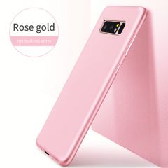 Силиконовый (TPU) чехол X-LEVEL Matte для Samsung Galaxy Note 8 (N950) - Pink
