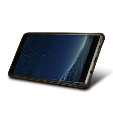 Кожаный чехол ICARER Leather Cover для Samsung Galaxy Note 8 (N950) - Black