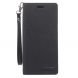 Чехол-книжка MERCURY Canvas Wallet для Samsung Galaxy Note 8 (N950) - Black. Фото 1 из 8