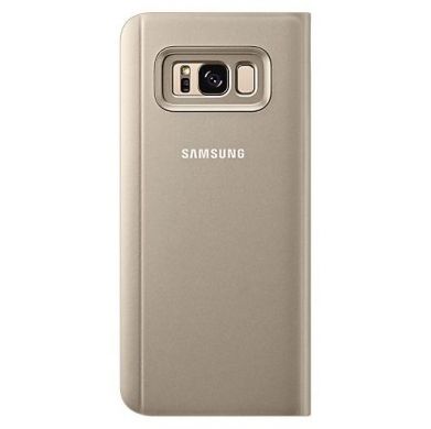 Чехол-книжка Clear View Standing Cover для Samsung Galaxy S8 Plus (G955) EF-ZG955CFEGRU - Gold
