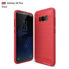 Захисний чохол UniCase Carbon для Samsung Galaxy S8 Plus (G955), Червоний