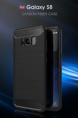 Защитный чехол UniCase Carbon для Samsung Galaxy S8 (G950) - Dark Blue