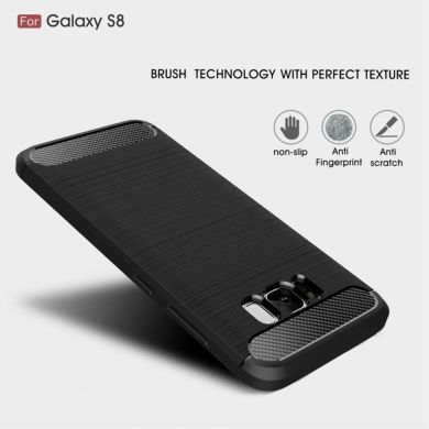 Защитный чехол UniCase Carbon для Samsung Galaxy S8 (G950) - Black