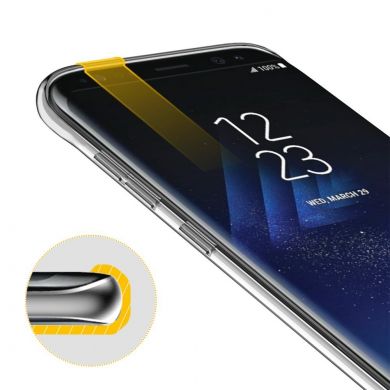 Силиконовый (TPU) чехол Deexe Clear Cover для Samsung Galaxy S8 (G950)