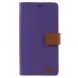 Чехол-книжка ROAR KOREA Cloth Texture для Samsung Galaxy S9 Plus (G965) - Purple. Фото 1 из 6