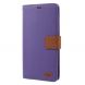 Чехол-книжка ROAR KOREA Cloth Texture для Samsung Galaxy S9 Plus (G965) - Purple. Фото 3 из 6