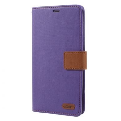 Чехол-книжка ROAR KOREA Cloth Texture для Samsung Galaxy S9 Plus (G965) - Purple