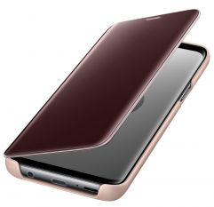 Чохол Clear View Standing Cover для Samsung Galaxy S9 (G960) EF-ZG960CFEGRU - Gold