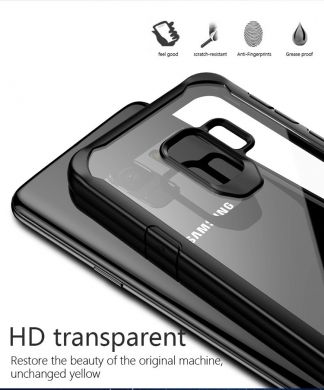 Захисний чохол UniCase Crystal Frame для Samsung Galaxy S9 (G960), Черный