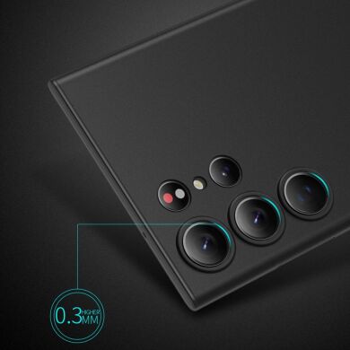 Силиконовый (TPU) чехол X-LEVEL Ultra-thin 0.4mm для Samsung Galaxy S23 (S911) - Transparent Black