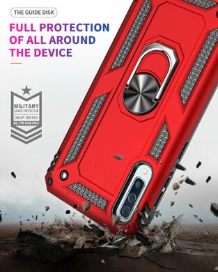 Защитный чехол Deexe Armor Case для Samsung Galaxy A50 (A505) / A30s (A307) / A50s (A507) - Rose Gold