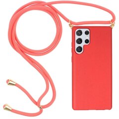 Защитный чехол Deexe Astra Case для Samsung Galaxy S22 Ultra - Red