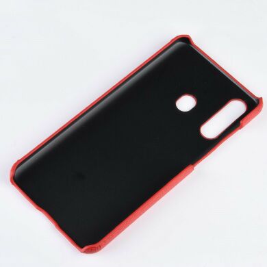 Захисний чохол Deexe Croco Style для Samsung Galaxy M40 - Red