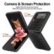 Защитный чехол Deexe Croco Style (FF) для Samsung Galaxy Flip 3 - Brown. Фото 2 из 10