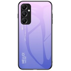 Защитный чехол Deexe Gradient Color для Samsung Galaxy A05s (A057) - Pink / Purple