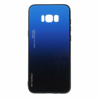 Защитный чехол Deexe Gradient Color для Samsung Galaxy S8 Plus (G955) - Blue / Black