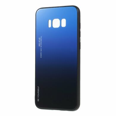 Защитный чехол Deexe Gradient Color для Samsung Galaxy S8 Plus (G955) - Blue / Black