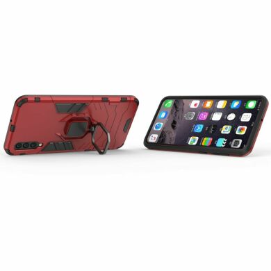 Защитный чехол Deexe Hybrid Case для Samsung Galaxy A50 (A505) / A30s (A307) / A50s (A507) - Red