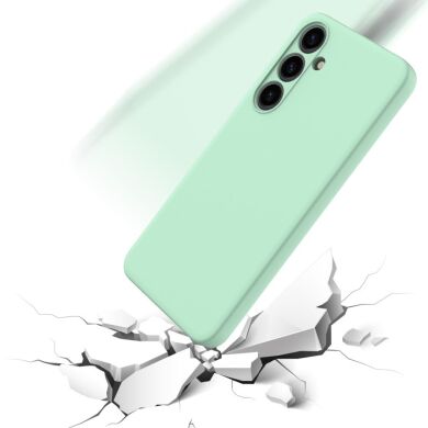 Защитный чехол Deexe Silicone Case для Samsung Galaxy S24 Plus - Green