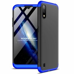 Захисний чохол GKK Double Dip Case для Samsung Galaxy A01 (A015) - Black / Blue