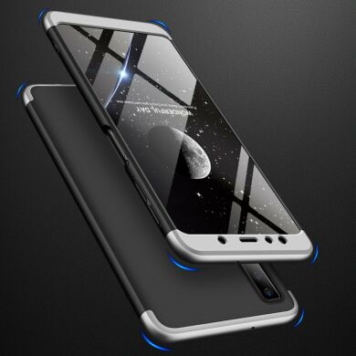 Защитный чехол GKK Double Dip Case для Samsung Galaxy A7 2018 (A750) - Black / Silver