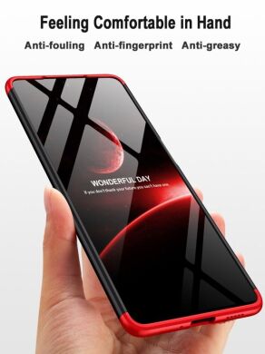 Защитный чехол GKK Double Dip Case для Samsung Galaxy M52 (M526) - Black / Red