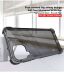 Захисний чохол IMAK Airbag MAX Case для Samsung Galaxy A22 (A225) / M22 (M225) - Transparent Black